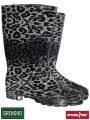 Kalosze damskie REIS BTDWILD w panterkę