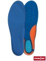 Wkładka do butów żelowa BR-INS-GEL REIS niebiesko-pomarańczowy