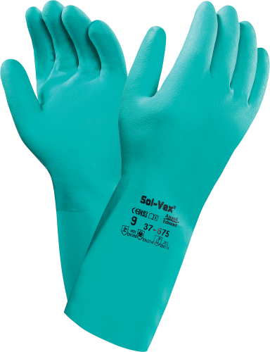 Rękawice ochronne antystatyczne Solvex 37-675 ANSELL rozmiar 7