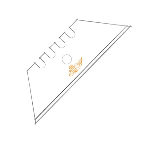 Ostrze trapezowe Slice spiczaste