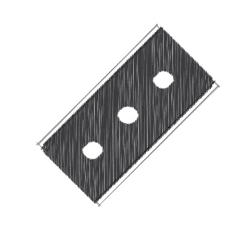 Ostrze Durham-Duplex WBG202S Węglik Wolframu