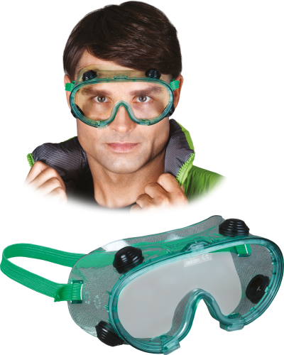 Gogle chroniące przed kroplami substancji chemicznych REIS GOG-CHEMFOG