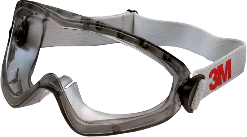 Gogle ochronne 3M 2890 z powłoką Anti-Scratch/Anti-Fog i i wentylacją pośrednią