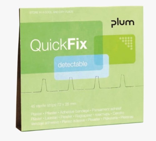 Plastry wykrywalne Quick Fix Plum 45 szt