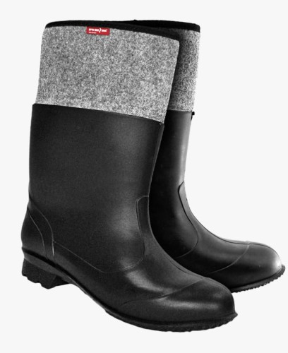 Buty filcowe REIS BF-PCV BS czarno-szare