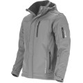 Kurtka soft-shell z kapturem ocieplana Lahti PRO L40951 szara