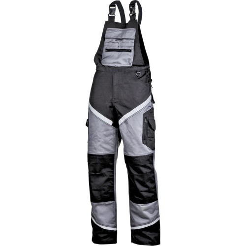 Ogrodniczki ochronne Lahti PRO L40613 czarno-szare