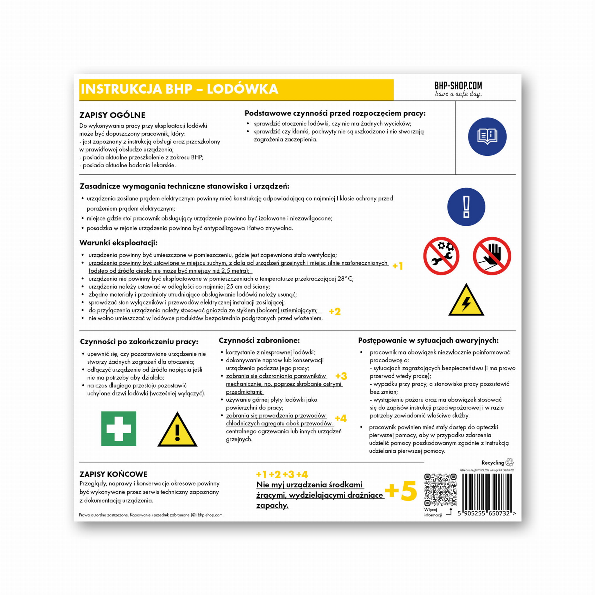 Instrukcja BHP Lod wka ESB IN C 031 BHP SHOP COM instrukcja-bhp-lod-wka-esb-in-c-031-bhp-shop-com